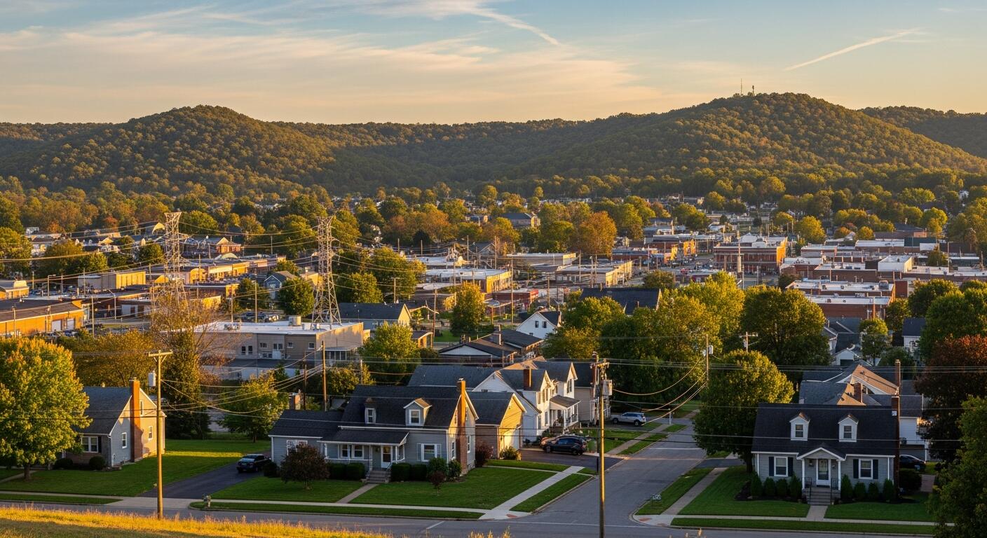 Skyline and landmark view of Austintown, Ohio