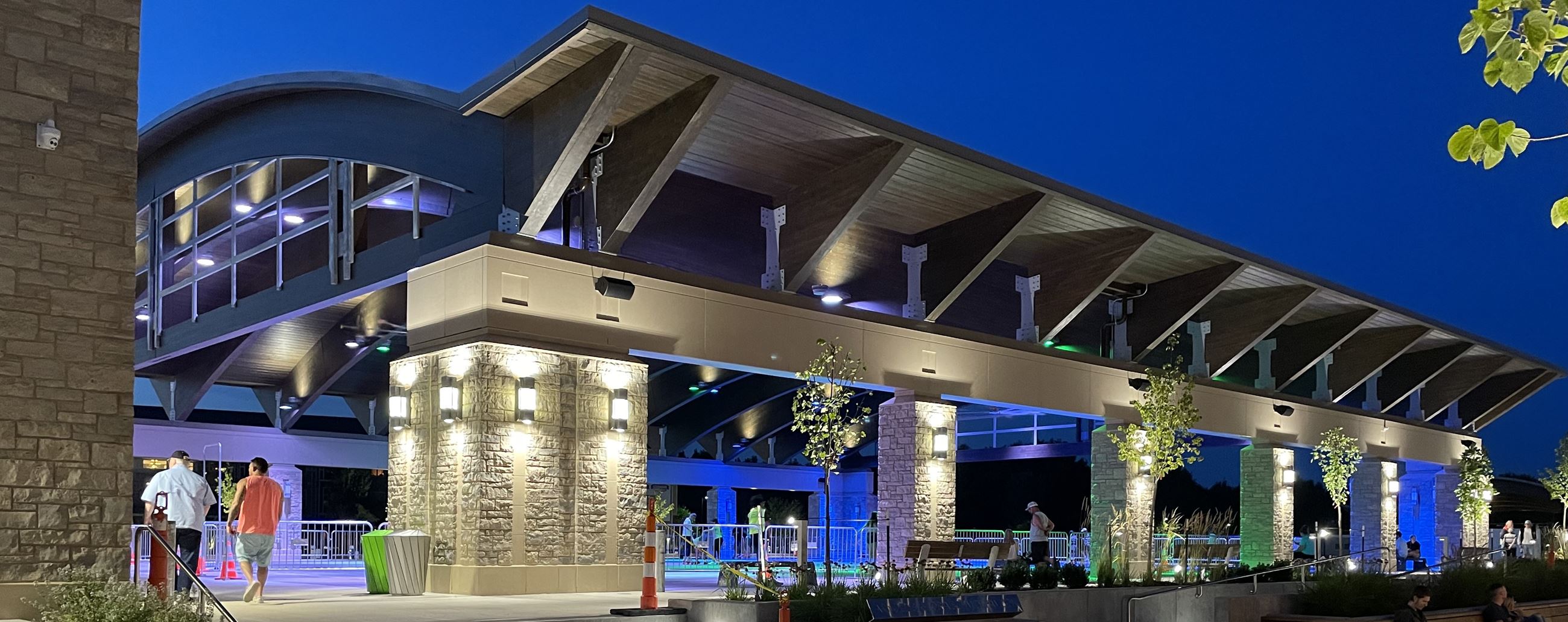 Skyline and landmark view of Howard, Wisconsin