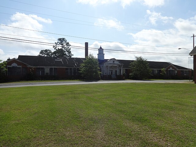 Skyline and landmark view of Sycamore, Georgia